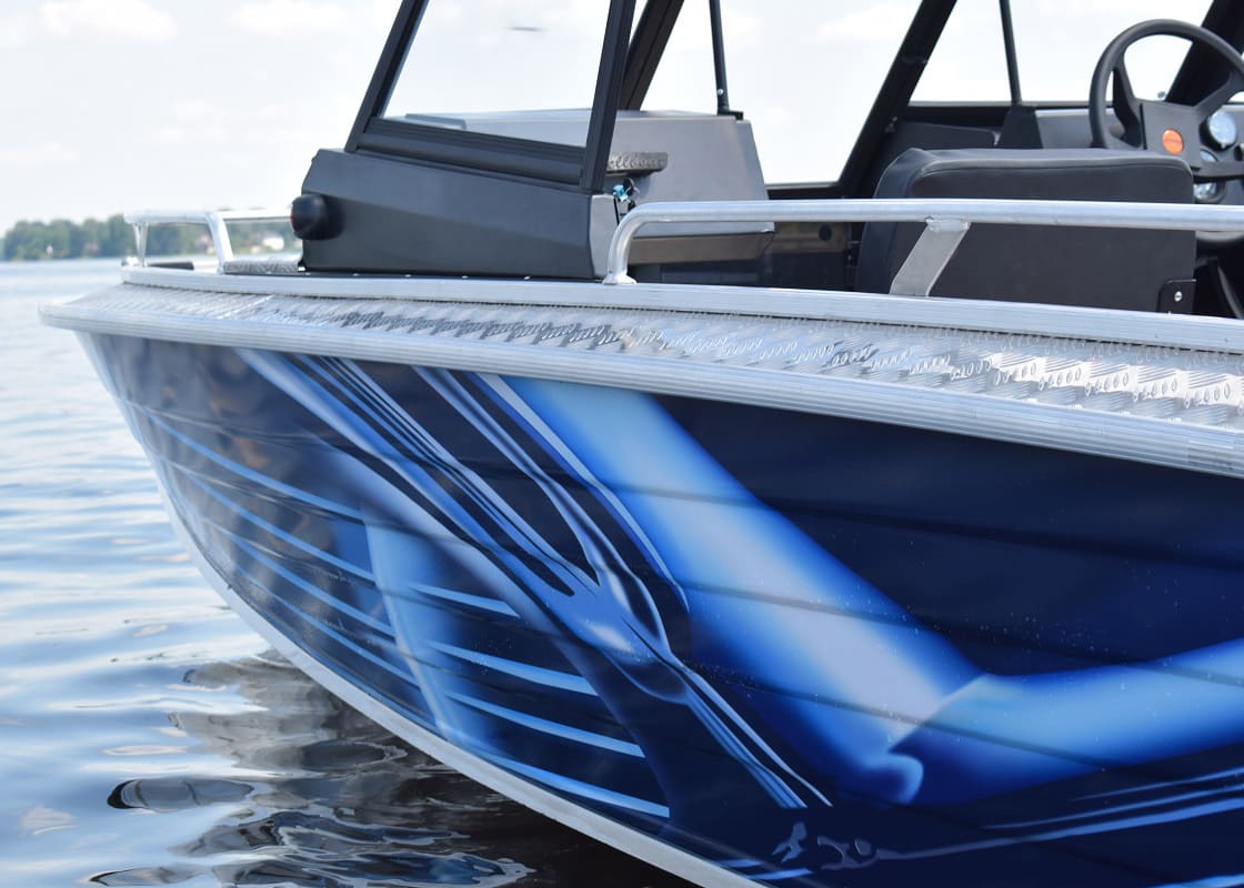 Катер-лодка алюминиевая WELLBOAT 51 Фото 4 Катер-лодка алюминиевая WELLBOAT 51 Обзор-Фото 4