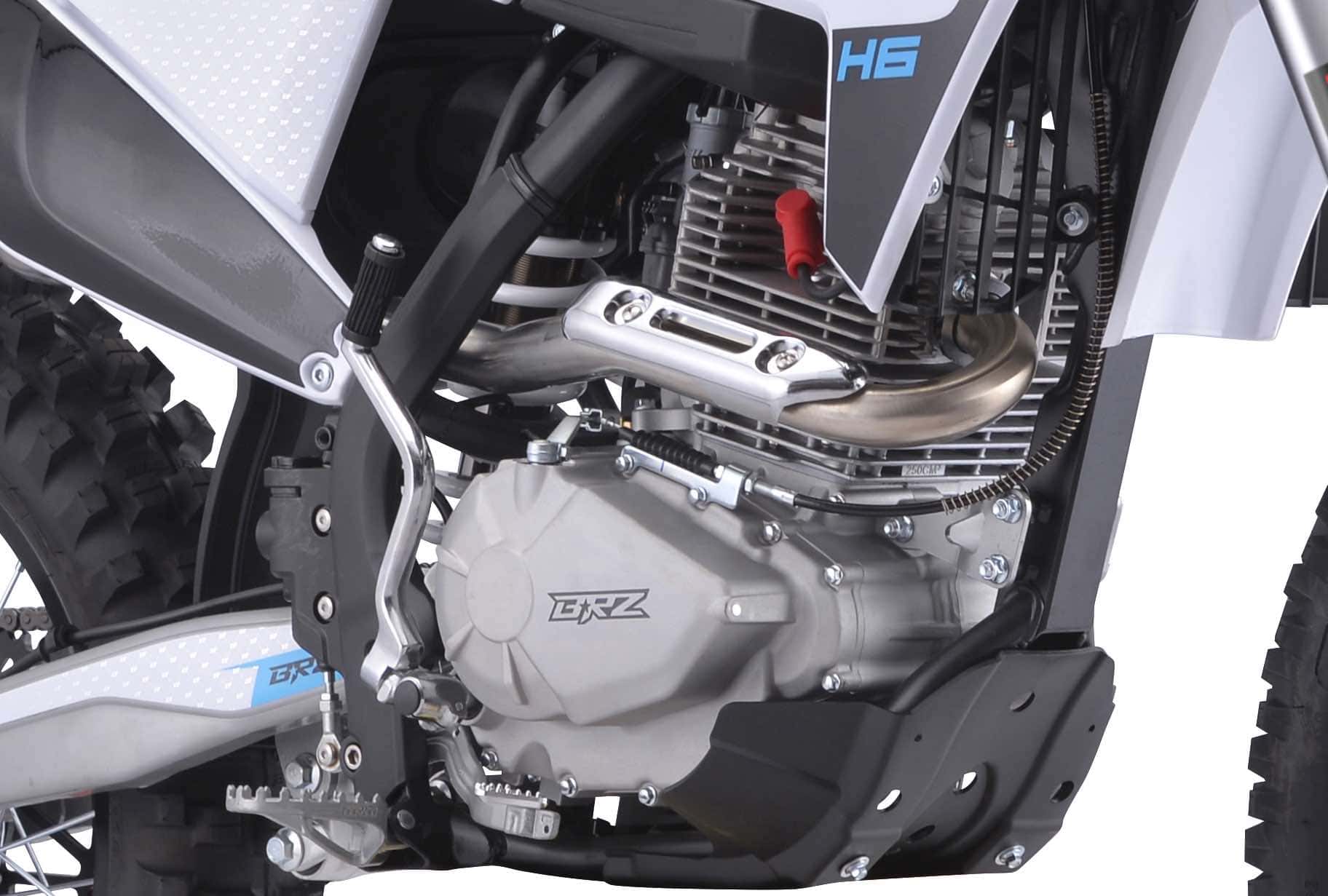 Мотоцикл BRZ H6 PR250 ENDURO Фото 15 Мотоцикл BRZ H6 PR250 ENDURO Обзор-Фото 15