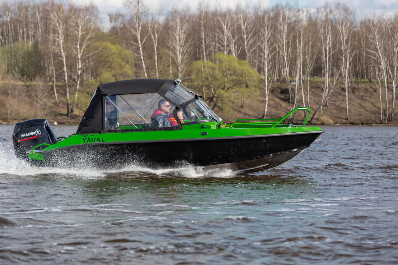 Катер-лодка алюминиевая VBOATS Yava L Fish Фото 1 Катер-лодка алюминиевая VBOATS Yava L Fish Обзор-Фото 1
