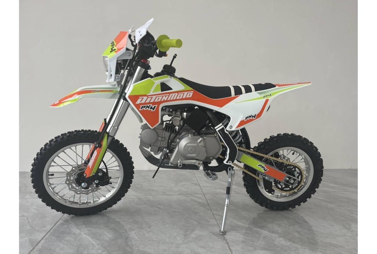 Питбайк PITONMOTO PX4 125EM 14/12 Фото 6 Питбайк PITONMOTO PX4 125EM 14/12 Обзор-Фото 6