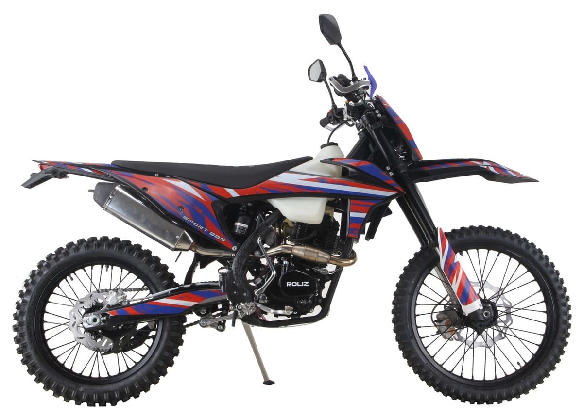Мотоцикл кроссовый эндуро ROLIZ Sport-009 Фото 1 Мотоцикл кроссовый эндуро ROLIZ Sport-009 Обзор-Фото 1