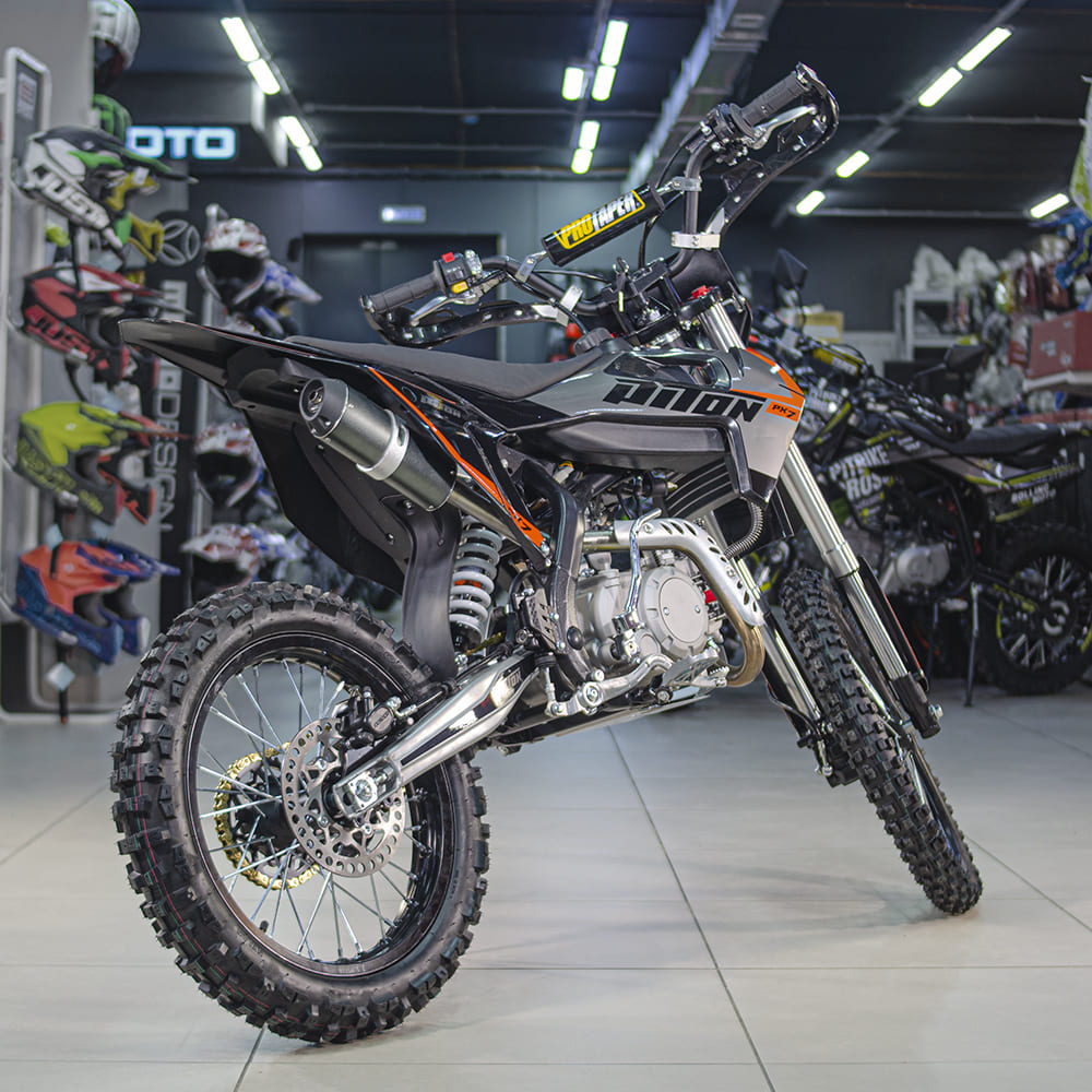 Питбайк PITONMOTO PX7 140EM 19/16 Фото 3 Питбайк PITONMOTO PX7 140EM 19/16 Обзор-Фото 3
