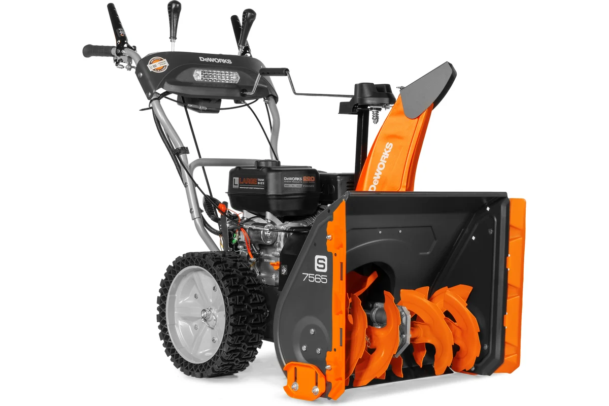 Снегоуборщик DEWORKS S 7565 Фото 3 Снегоуборщик DEWORKS S 7565 Обзор-Фото 3