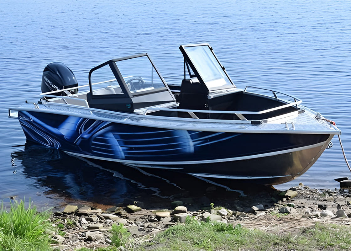 Катер-лодка алюминиевая WELLBOAT 51 Фото 2 Катер-лодка алюминиевая WELLBOAT 51 Обзор-Фото 2