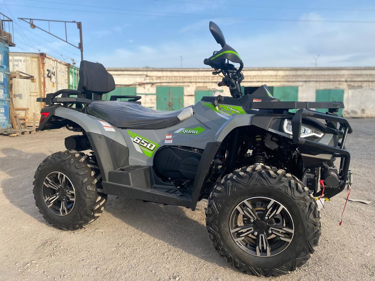 Квадроцикл LINHAI-YAMAHA M650L Promax 4x4 EFI (ПСМ) Фото 8 Квадроцикл LINHAI-YAMAHA M650L Promax 4x4 EFI (ПСМ) Обзор-Фото 8