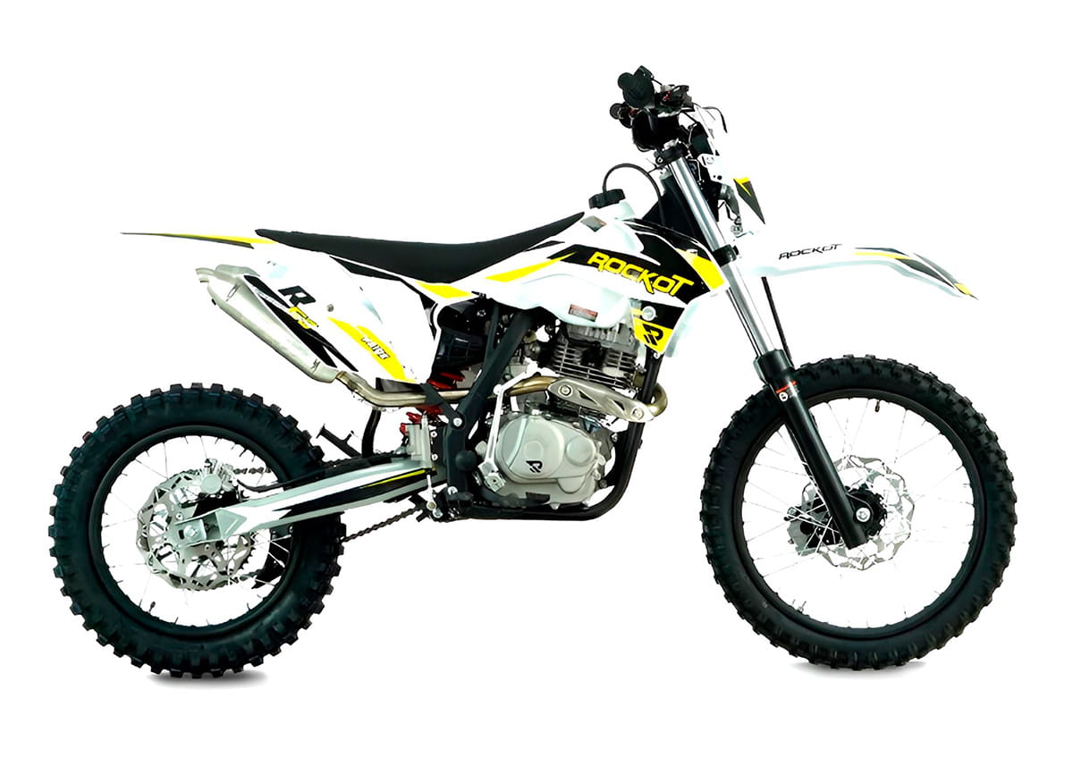 Мотоцикл ROCKOT R5S Pride (150cc, 161FMJ (CB150), 19/16) ENDURO Фото 1 Мотоцикл ROCKOT R5S Pride (150cc, 161FMJ (CB150), 19/16) ENDURO Обзор-Фото 1