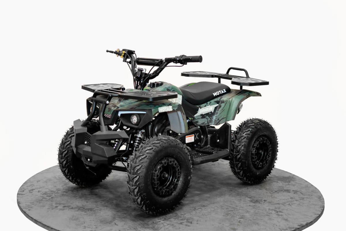 Квадроцикл MOTAX Grizlik Mini PS BW Фото 2 Квадроцикл MOTAX Grizlik Mini PS BW Обзор-Фото 2