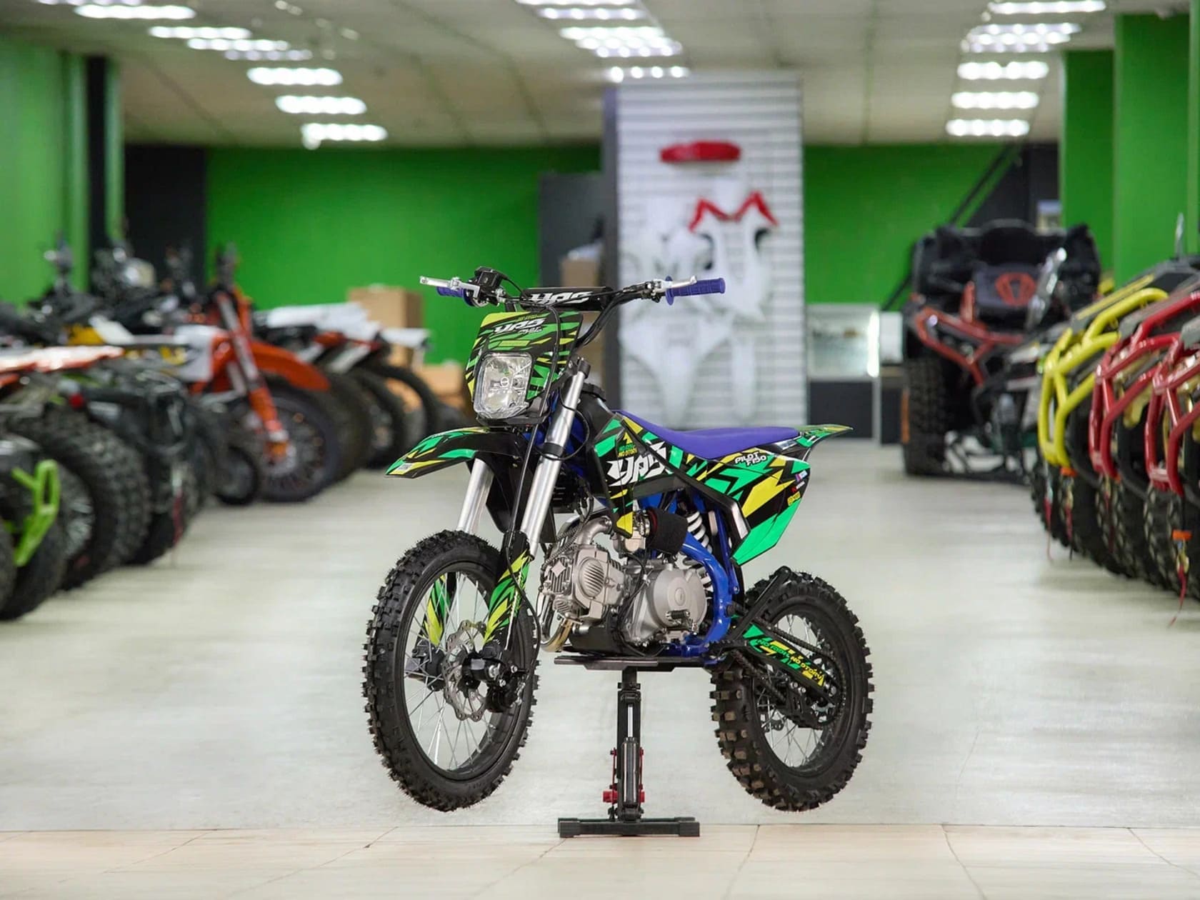 Питбайк YPS Open F150cc 1714 Фото 4 Питбайк YPS Open F150cc 1714 Обзор-Фото 4