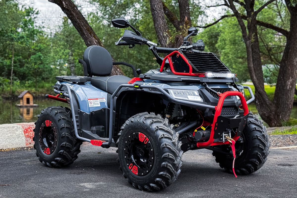 Квадроцикл KTA KR 400 4х4 EFI Фото 9 Квадроцикл KTA KR 400 4х4 EFI Обзор-Фото 9