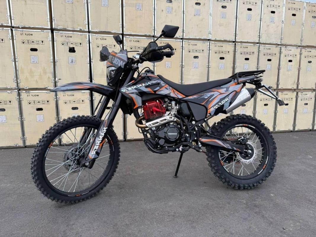 Мотоцикл HAMMER Wolf 72 ENDURO Фото 2 Мотоцикл HAMMER Wolf 72 ENDURO Обзор-Фото 2