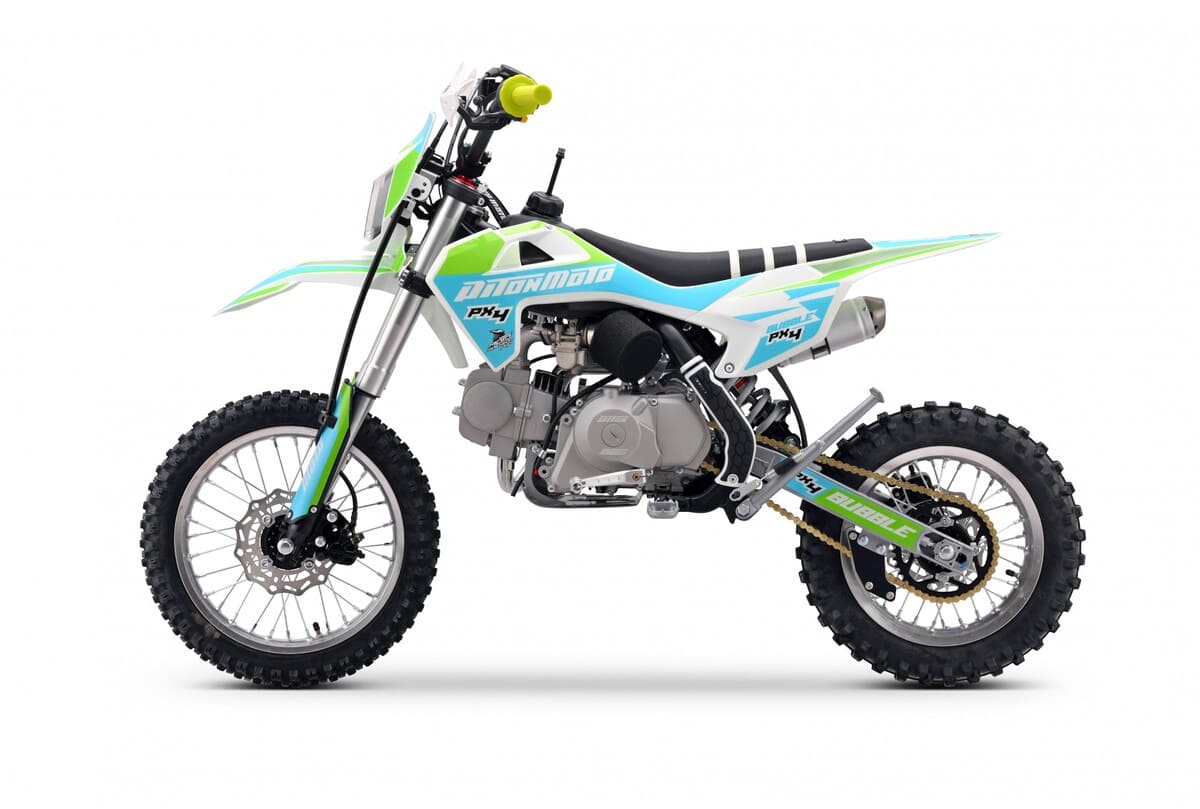 Питбайк PITONMOTO PX4 125EA 14/12 Фото 2 Питбайк PITONMOTO PX4 125EA 14/12 Обзор-Фото 2