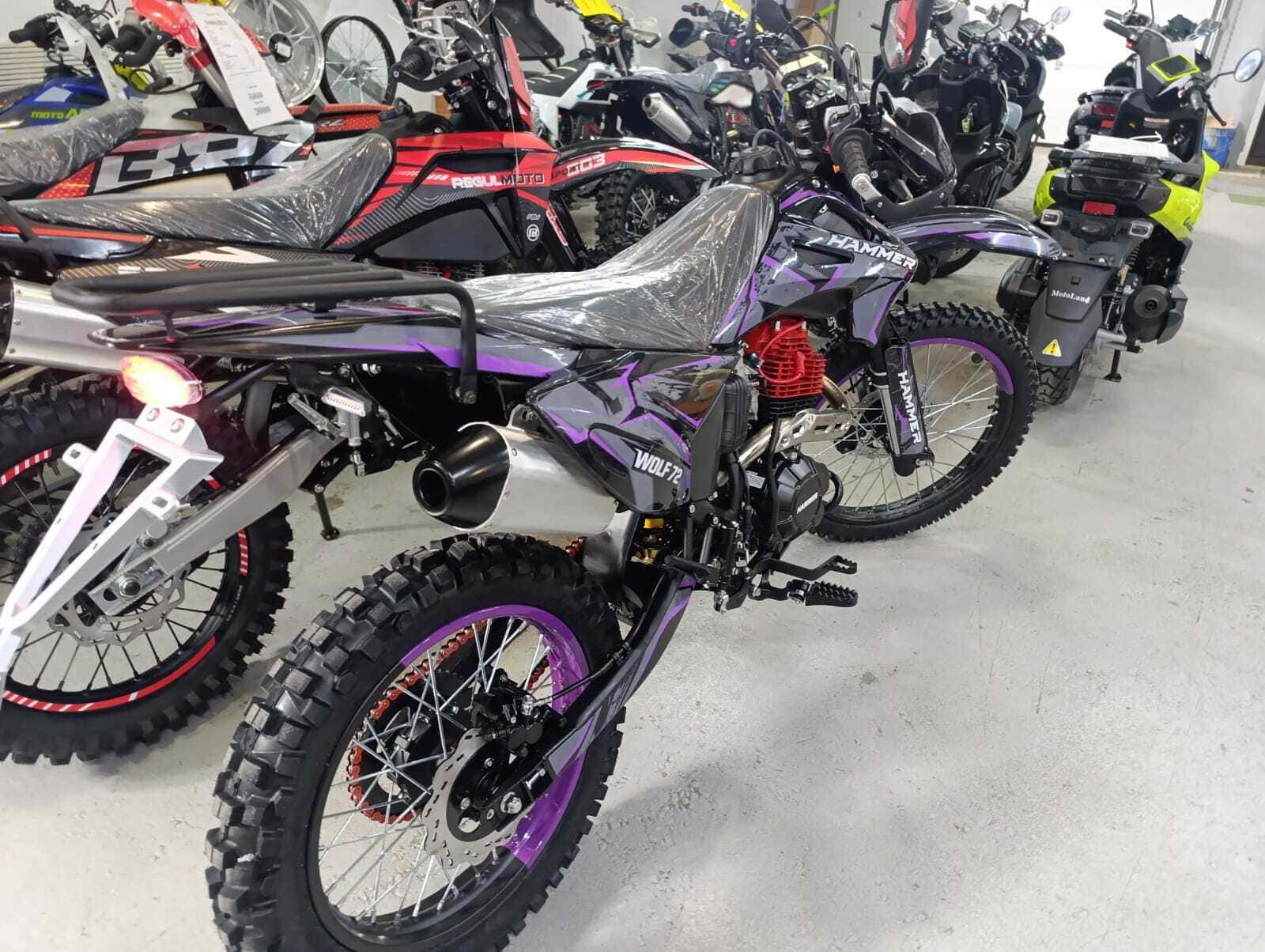 Мотоцикл HAMMER Wolf 72 ENDURO Фото 5 Мотоцикл HAMMER Wolf 72 ENDURO Обзор-Фото 5