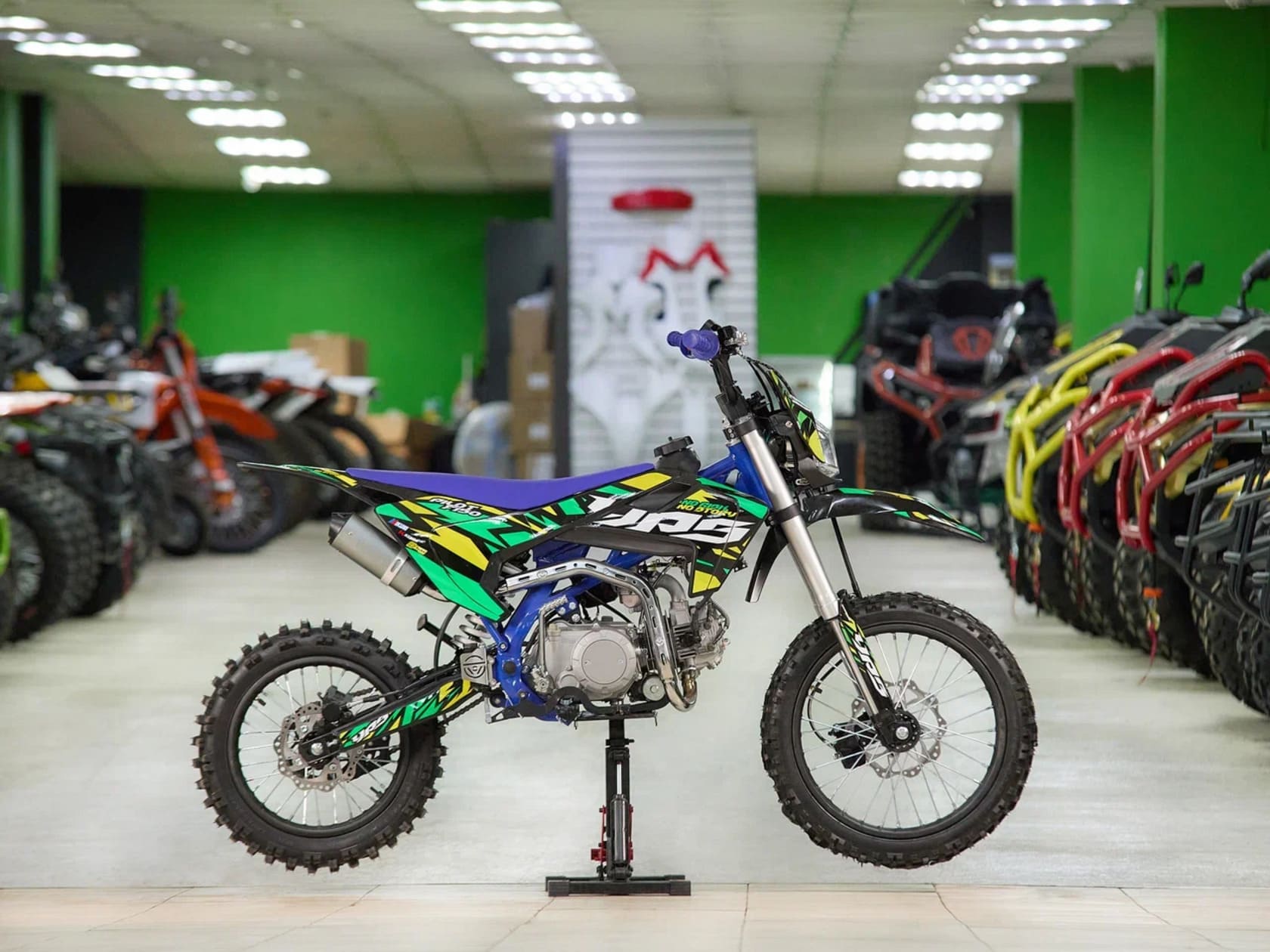 Питбайк YPS Open F150cc 1714 Фото 2 Питбайк YPS Open F150cc 1714 Обзор-Фото 2