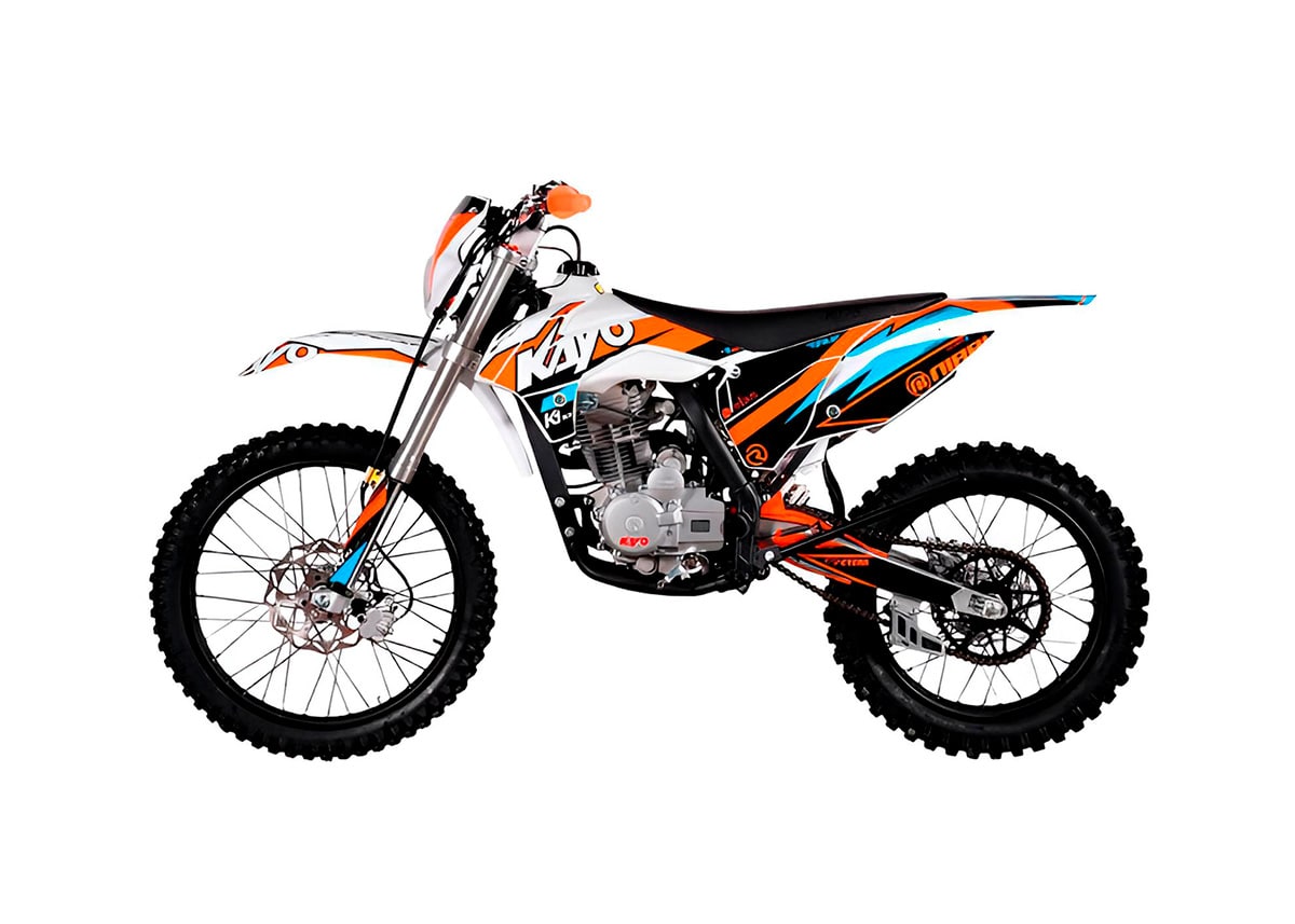 Мотоцикл KAYO K1-L 250 MX 21/18 ENDURO Фото 2 Мотоцикл KAYO K1-L 250 MX 21/18 ENDURO Обзор-Фото 2