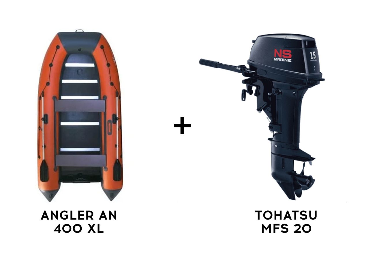 Лодка ПВХ ANGLER AN 400 XL + 4х-тактный лодочный мотор TOHATSU MFS 20 S Фото 1 Лодка ПВХ ANGLER AN 400 XL + 4х-тактный лодочный мотор TOHATSU MFS 20 S Обзор-Фото 1