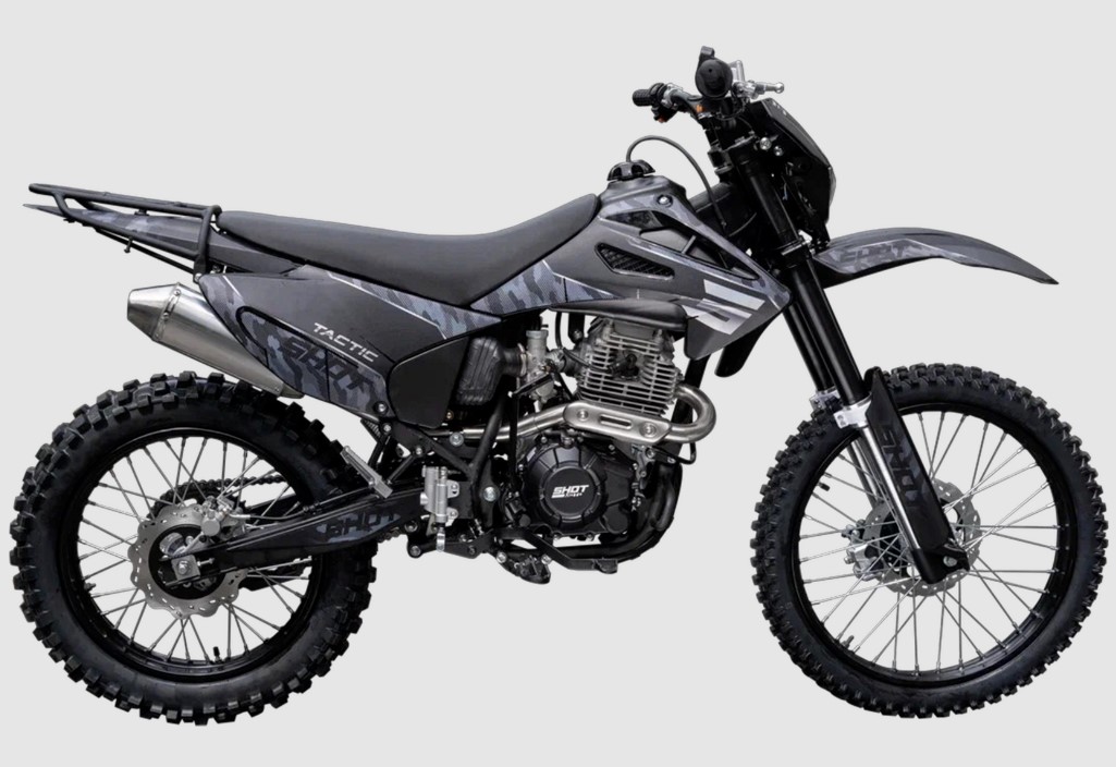 Мотоцикл SHOT TACTIC CB300F ENDURO Фото 1 Мотоцикл SHOT TACTIC CB300F ENDURO Обзор-Фото 1