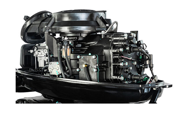 Лодка ПВХ RIVERBOATS 390 AL + 2х-тактный лодочный мотор MARINE ROCKET MR30FHS Фото 7 Лодка ПВХ RIVERBOATS 390 AL + 2х-тактный лодочный мотор MARINE ROCKET MR30FHS Обзор-Фото 7