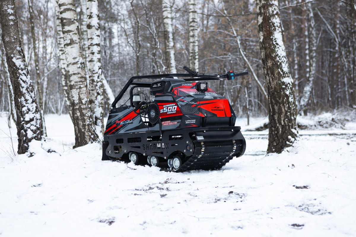 Мотобуксировщик SHARMAX SE500 1450 HP18 Enduro Фото 16 Мотобуксировщик SHARMAX SE500 1450 HP18 Enduro Обзор-Фото 16