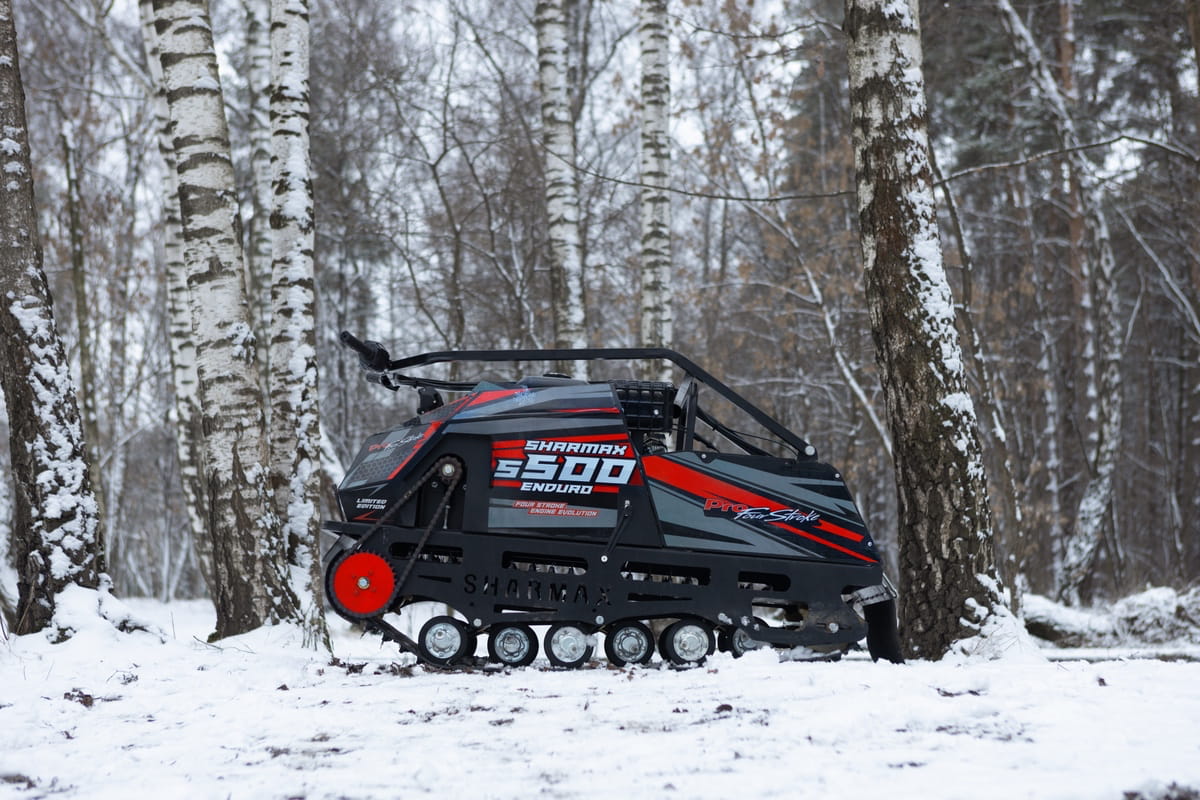 Мотобуксировщик SHARMAX SE500 1450 HP18 Enduro Фото 22 Мотобуксировщик SHARMAX SE500 1450 HP18 Enduro Обзор-Фото 22