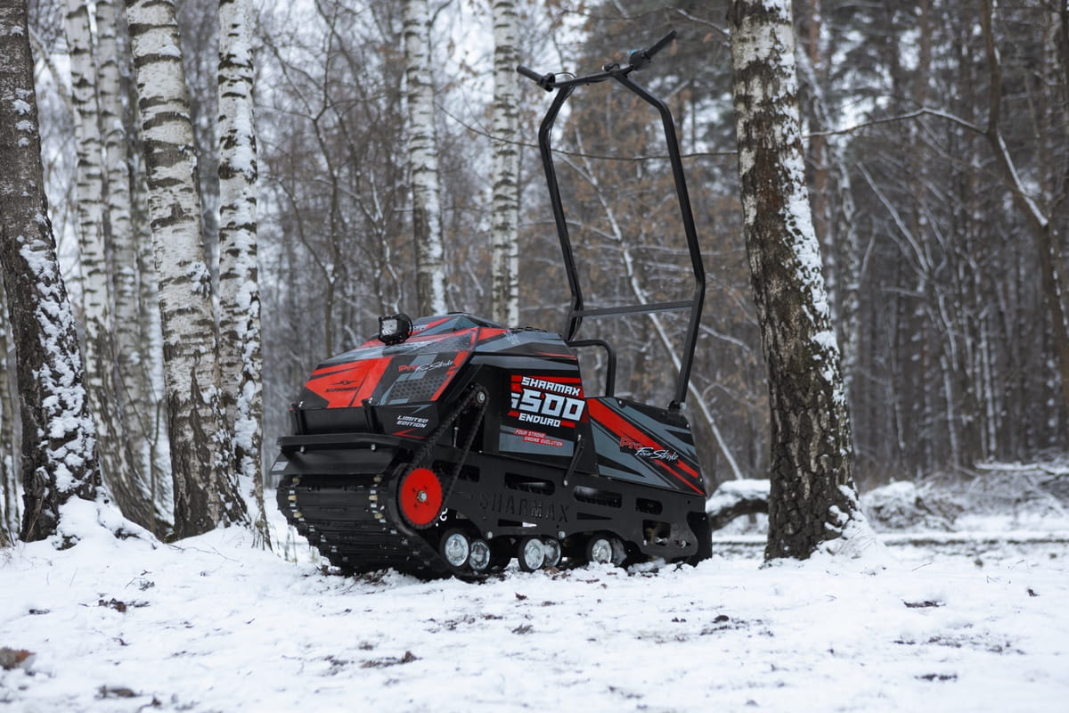 Мотобуксировщик SHARMAX SE500 1450 HP18 Enduro Фото 21 Мотобуксировщик SHARMAX SE500 1450 HP18 Enduro Обзор-Фото 21