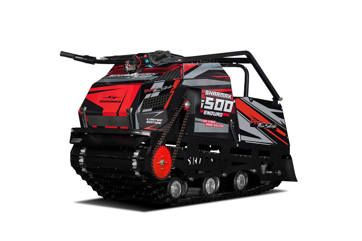 Мотобуксировщик SHARMAX SE500 1450 HP18 Enduro Фото 1 Мотобуксировщик SHARMAX SE500 1450 HP18 Enduro Обзор-Фото 1