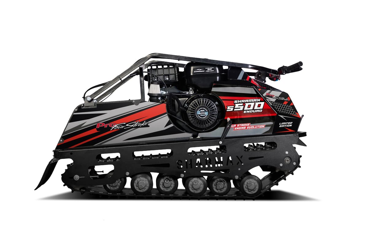 Мотобуксировщик SHARMAX SE500 1450 HP18 Enduro Фото 3 Мотобуксировщик SHARMAX SE500 1450 HP18 Enduro Обзор-Фото 3