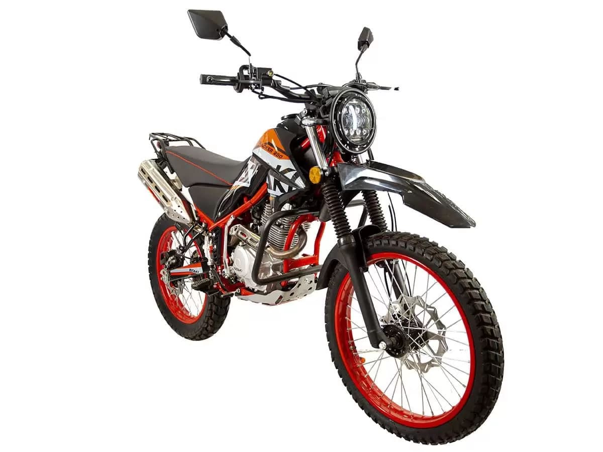 Мотоцикл ATAKI Tracker 250 (4T 165FMM) ПТС 21/18 ENDURO Фото 4 Мотоцикл ATAKI Tracker 250 (4T 165FMM) ПТС 21/18 ENDURO Обзор-Фото 4