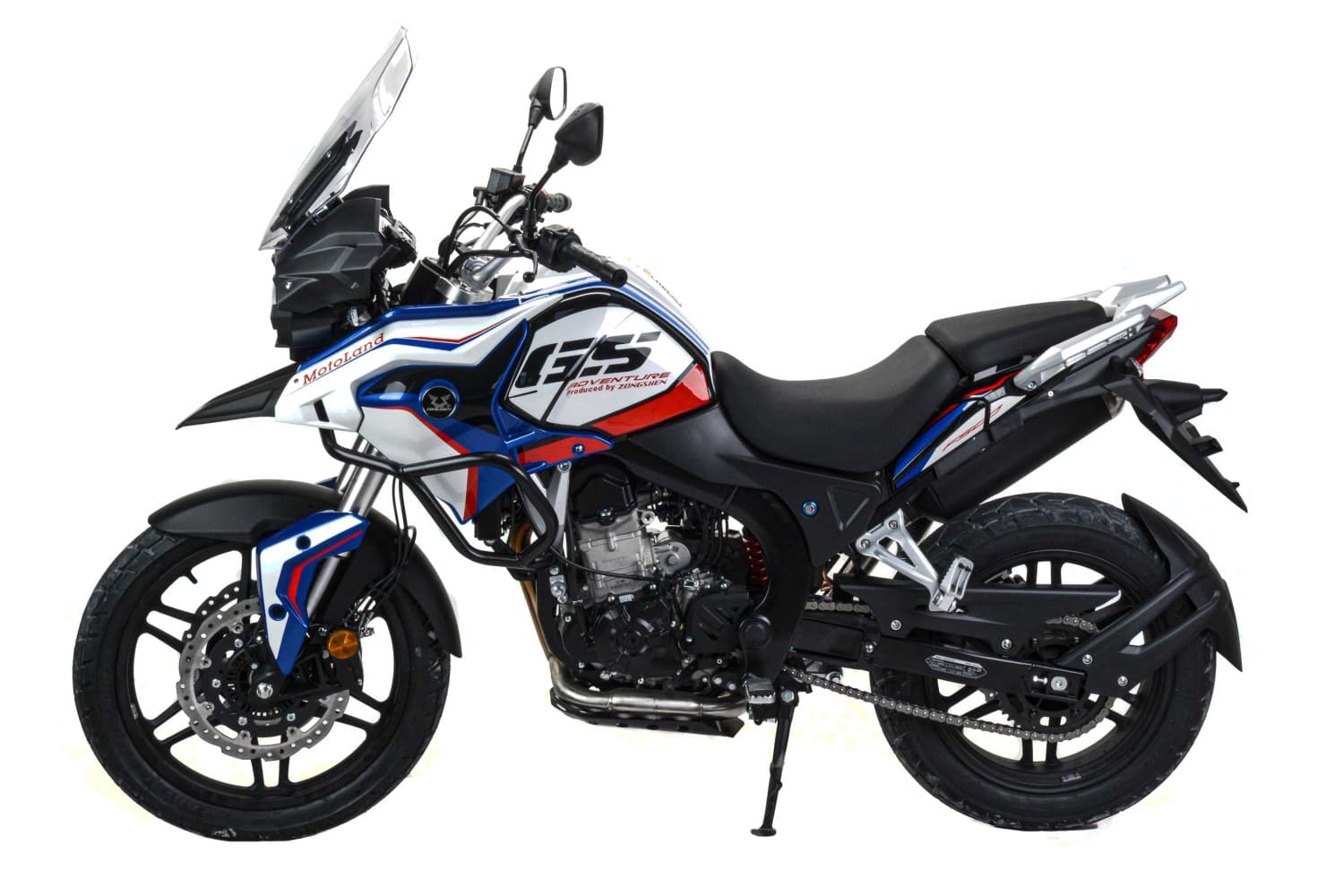 Мотоцикл MOTOLAND 500 Enduro Adventure F500 Фото 3 Мотоцикл MOTOLAND 500 Enduro Adventure F500 Обзор-Фото 3