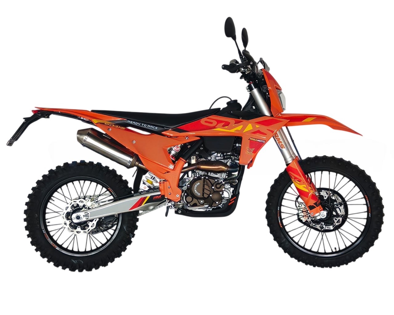 Мотоцикл REGULMOTO SIX DAYS ENDURO Фото 2 Мотоцикл REGULMOTO SIX DAYS ENDURO Обзор-Фото 2