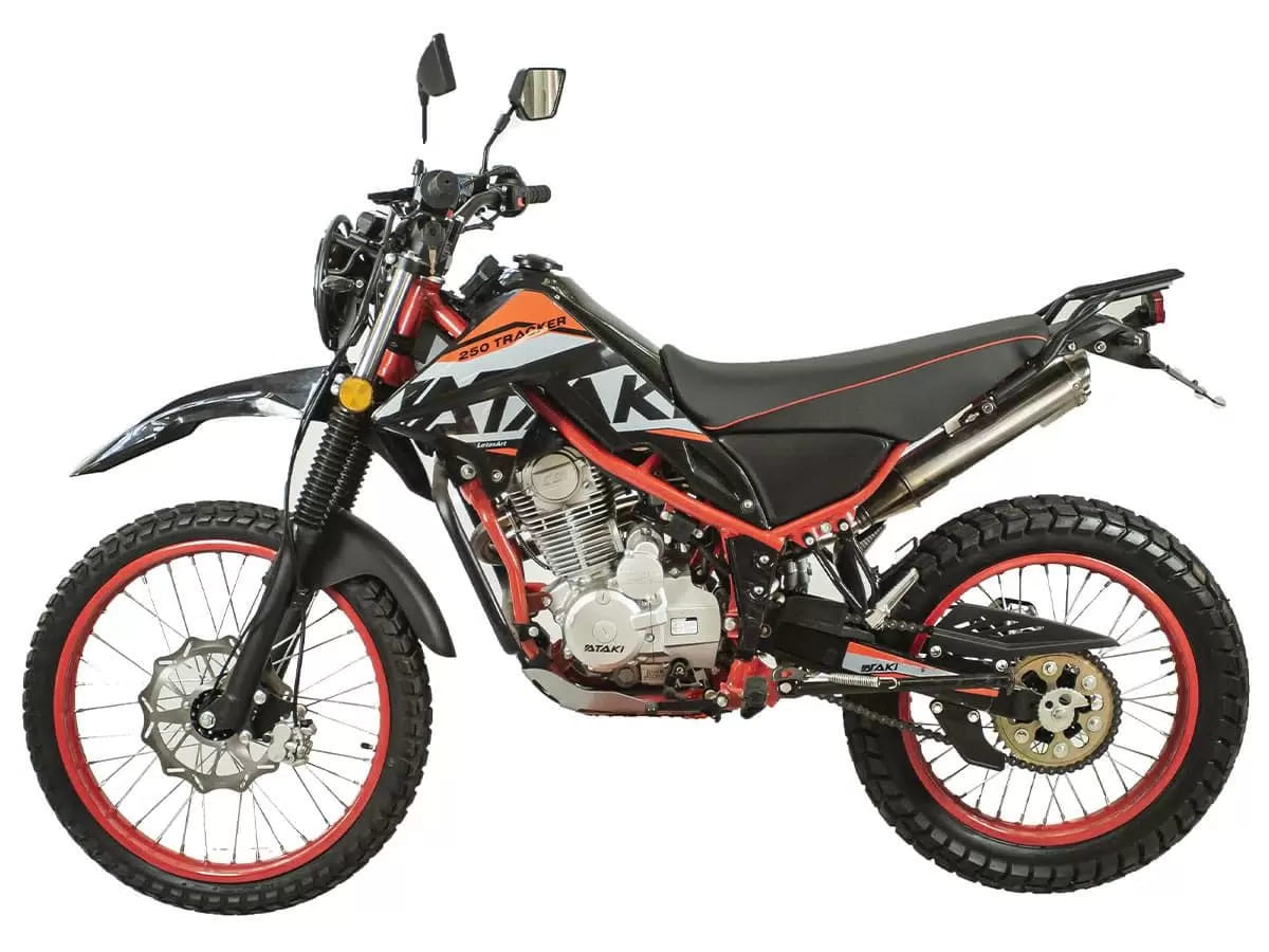 Мотоцикл ATAKI Tracker 250 (4T 165FMM) ПТС 21/18 ENDURO Фото 2 Мотоцикл ATAKI Tracker 250 (4T 165FMM) ПТС 21/18 ENDURO Обзор-Фото 2