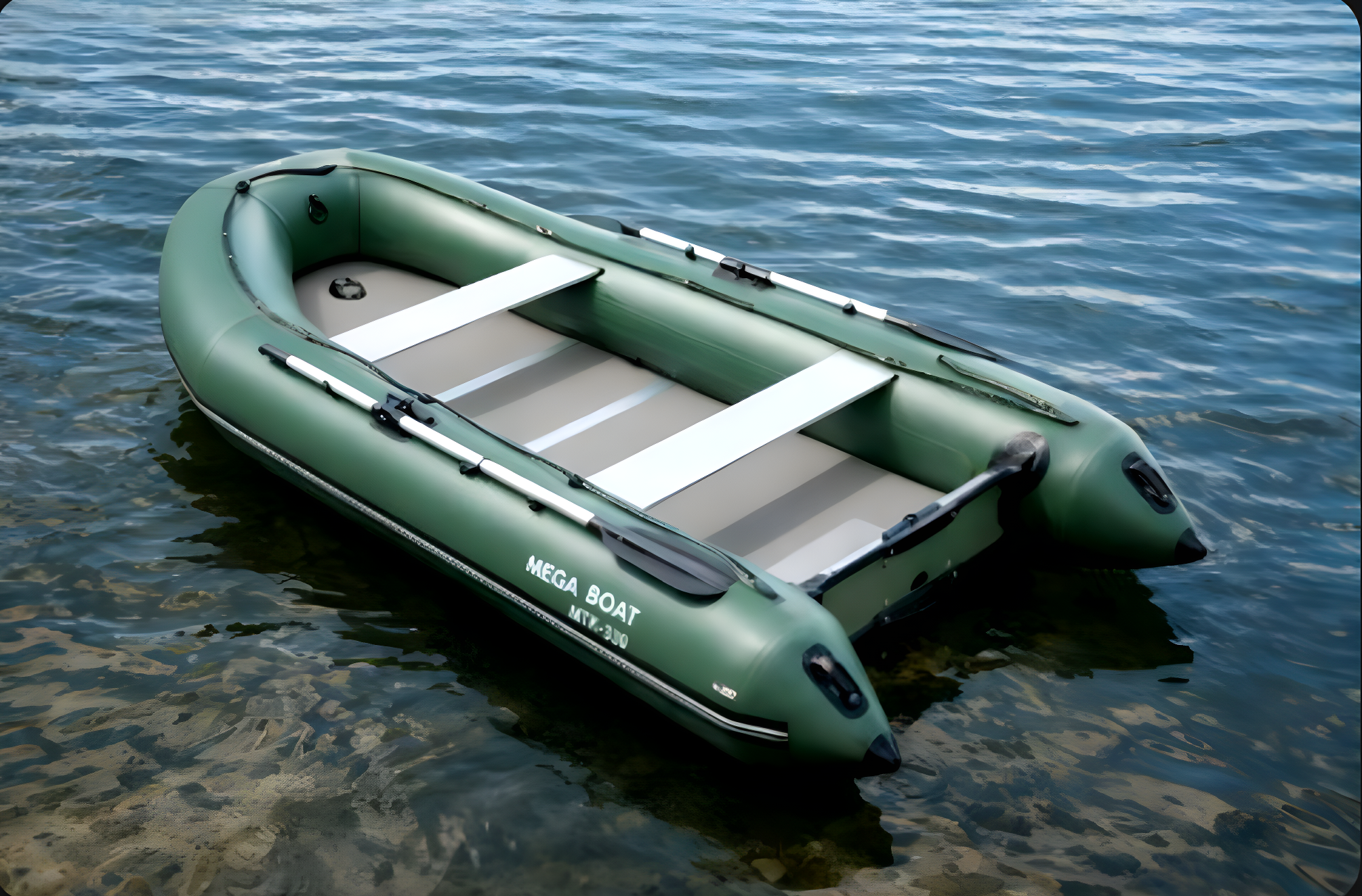 Лодка ПВХ MEGA BOAT МТК-330 Фото 2 Лодка ПВХ MEGA BOAT МТК-330 Обзор-Фото 2