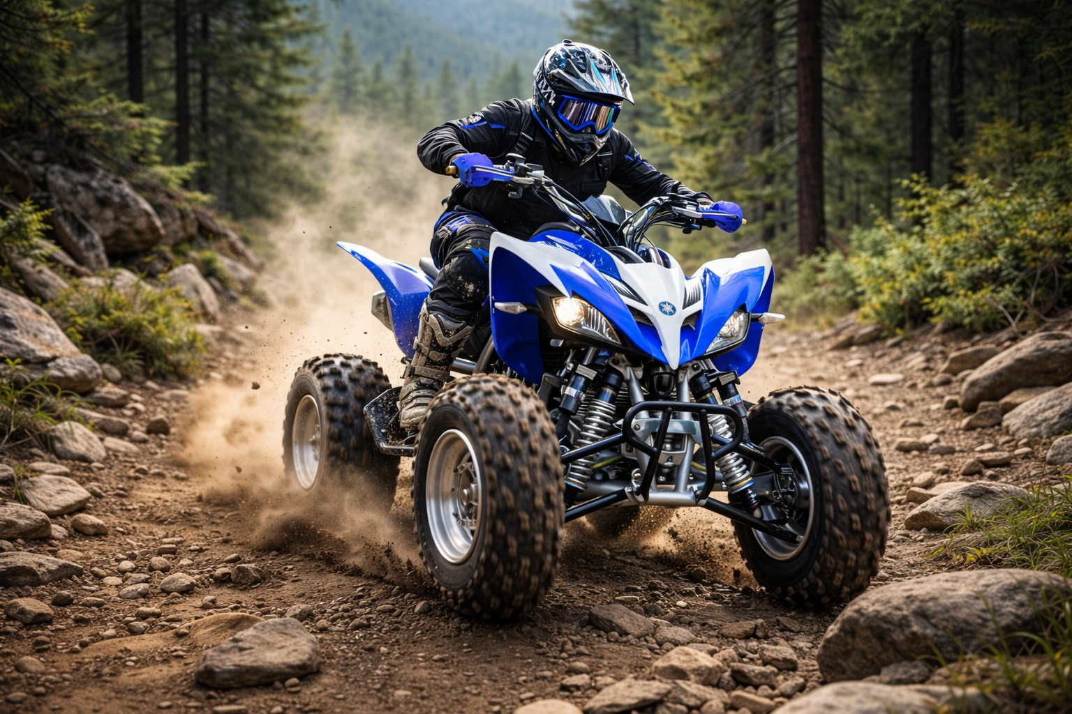 Квадроцикл YAMAHA YFM250R - replica Фото 6 Квадроцикл YAMAHA YFM250R - replica Обзор-Фото 6