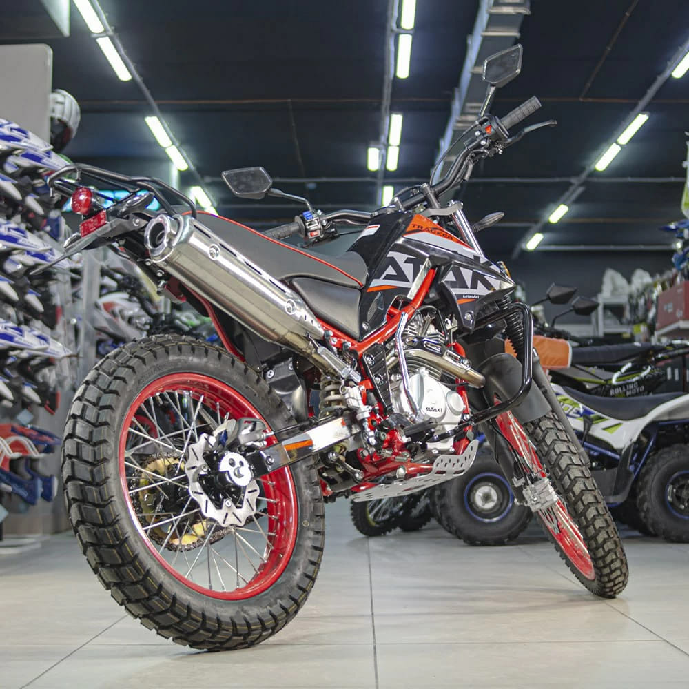 Мотоцикл ATAKI Tracker 250 (4T 165FMM) ПТС 21/18 ENDURO Фото 9 Мотоцикл ATAKI Tracker 250 (4T 165FMM) ПТС 21/18 ENDURO Обзор-Фото 9