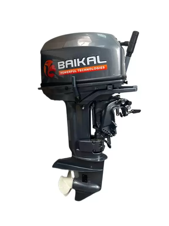 2х-тактный лодочный мотор BAIKAL 30HP Фото 1 2х-тактный лодочный мотор BAIKAL 30HP Обзор-Фото 1