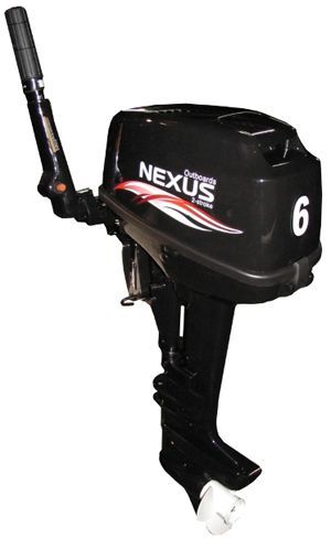 2х-тактный лодочный мотор NEXUS T 6 Фото 1 2х-тактный лодочный мотор NEXUS T 6 Обзор-Фото 1