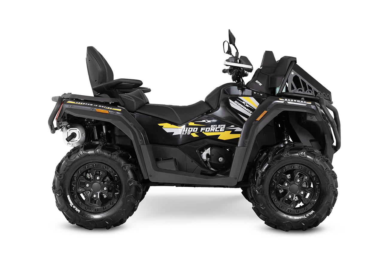 Квадроцикл SHARMAX Force 1100 EFI EPS by Geely Mud Lite Фото 6 Квадроцикл SHARMAX Force 1100 EFI EPS by Geely Mud Lite Обзор-Фото 6