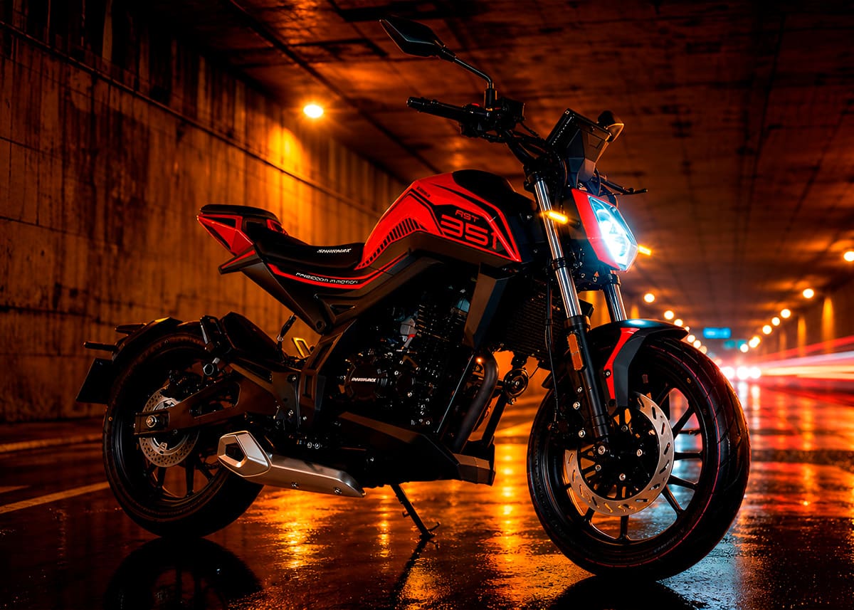 Мотоцикл SHARMAX RST 351 с ПТС Фото 11 Мотоцикл SHARMAX RST 351 с ПТС Обзор-Фото 11