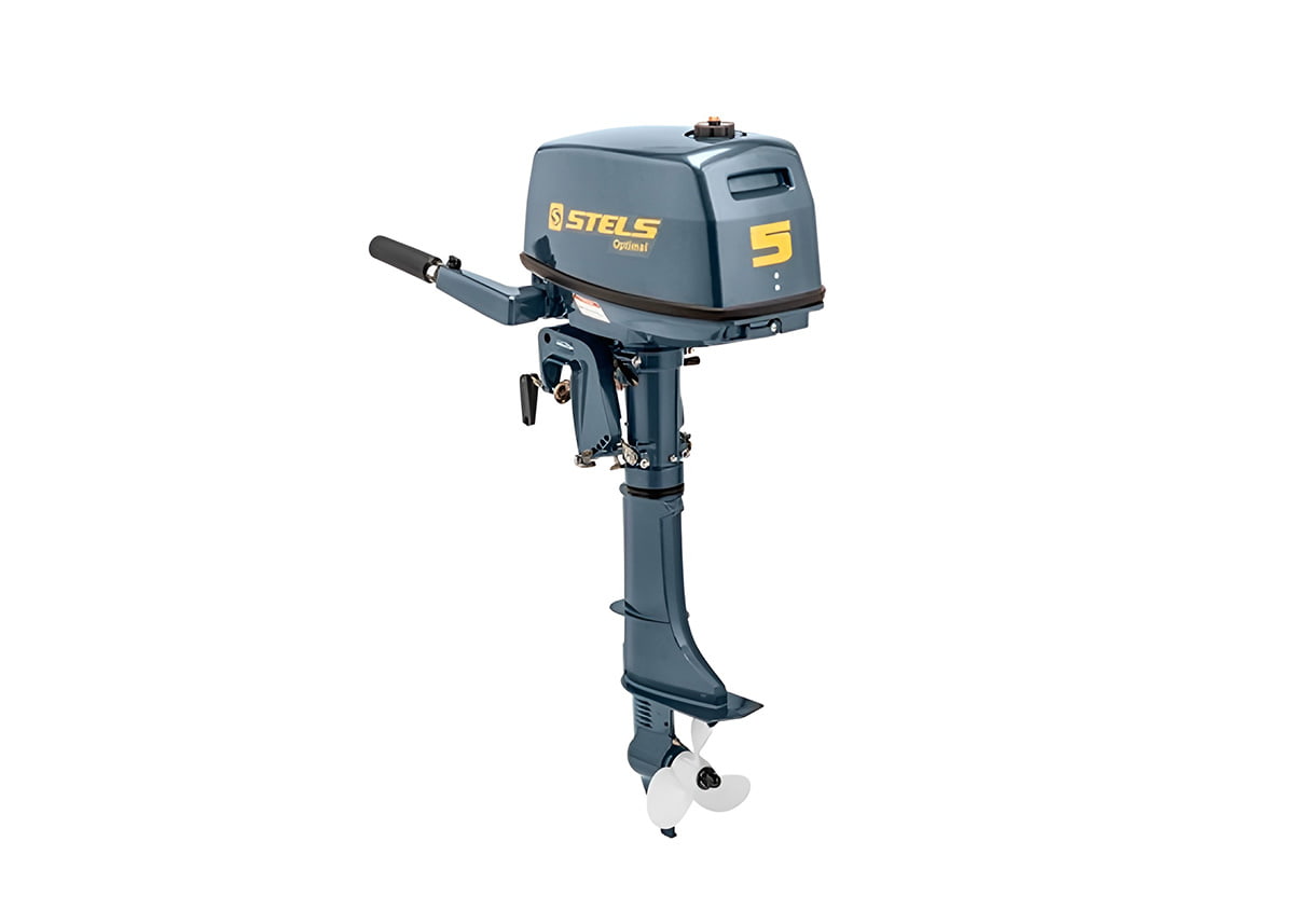 2х-тактный лодочный мотор STELS 5HP Optimal Фото 1 2х-тактный лодочный мотор STELS 5HP Optimal Обзор-Фото 1