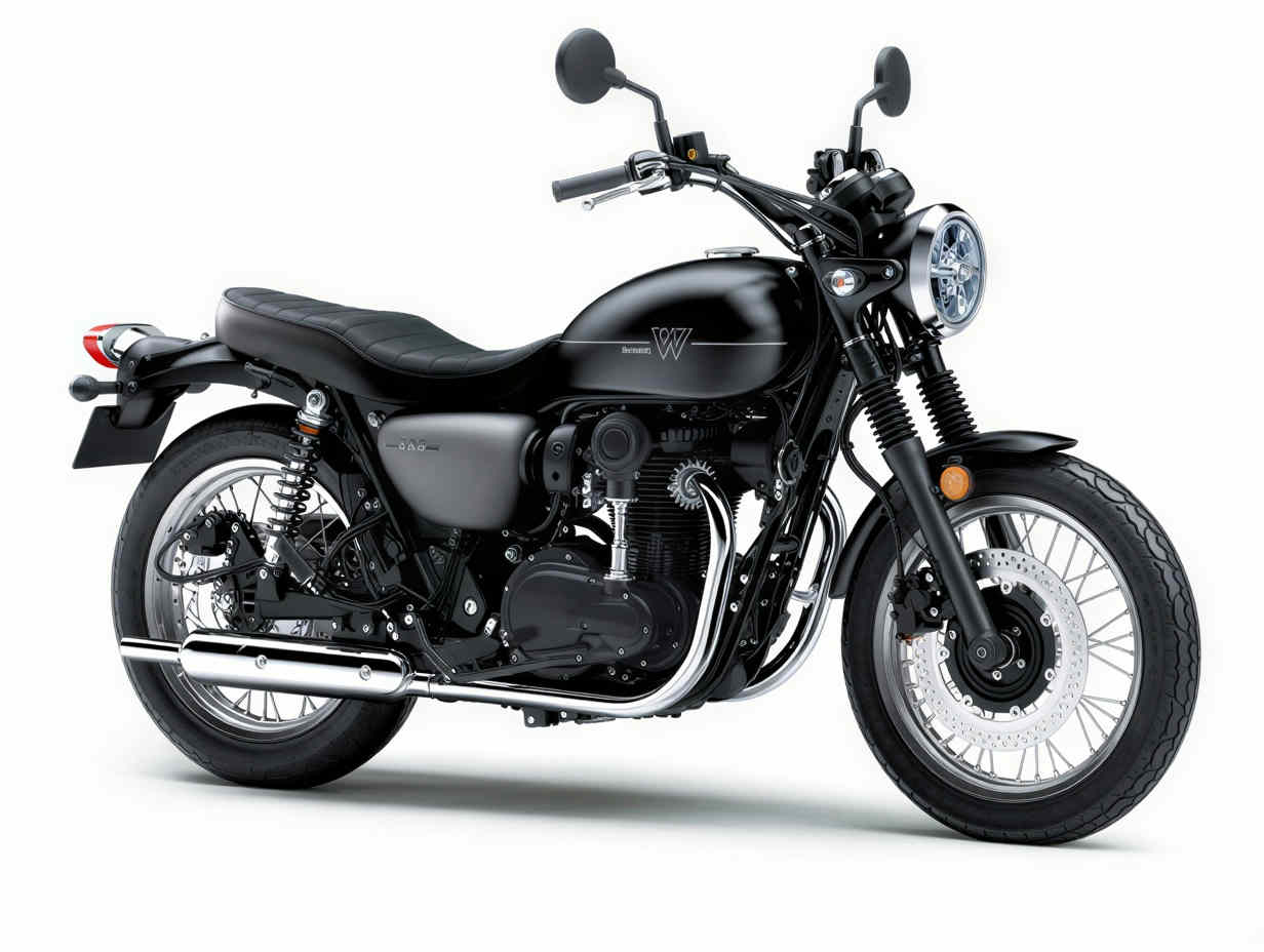 Мотоцикл KAWASAKI W800 Street Фото 1 Мотоцикл KAWASAKI W800 Street Обзор-Фото 1