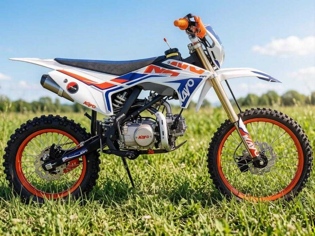Питбайк KAYO Big-Mini Lux K125EM 19/16 Фото 1 Питбайк KAYO Big-Mini Lux K125EM 19/16 Обзор-Фото 1