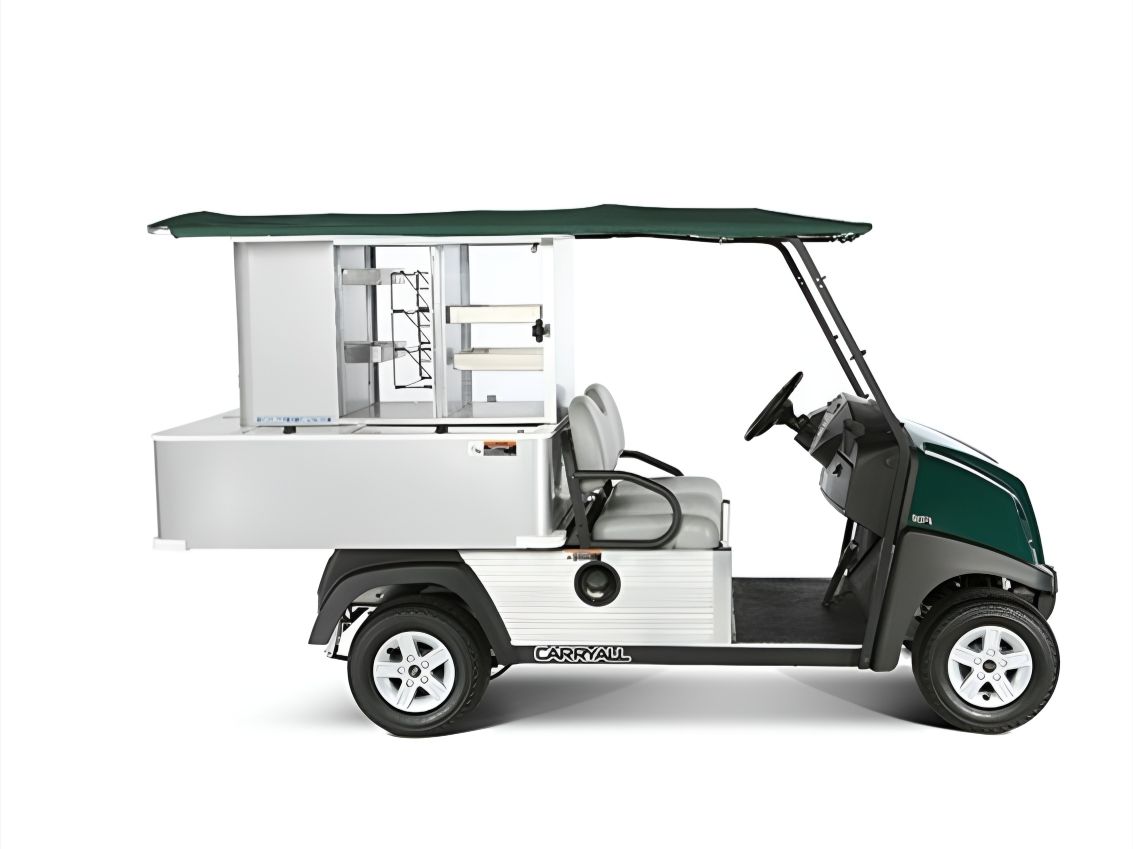 Гольфкар CLUBCAR Cafe Express Фото 1 Гольфкар CLUBCAR Cafe Express Обзор-Фото 1