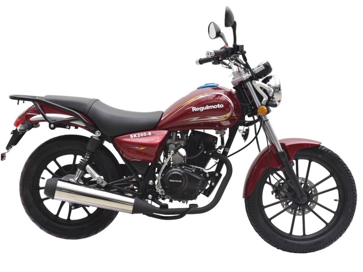 Мотоцикл REGULMOTO SK200-8 Фото 1 Мотоцикл REGULMOTO SK200-8 Обзор-Фото 1