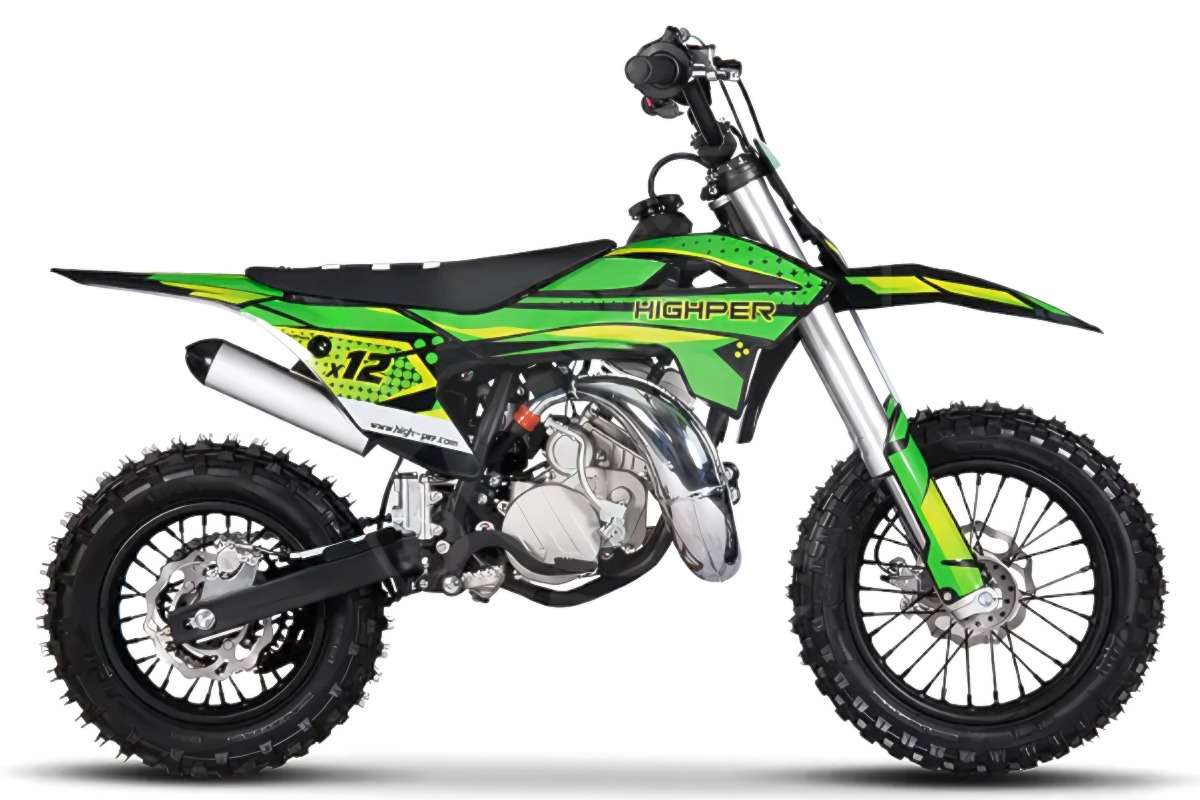 Питбайк HIGHPER DB-X12 2T 60CC 12/10 Фото 1 Питбайк HIGHPER DB-X12 2T 60CC 12/10 Обзор-Фото 1