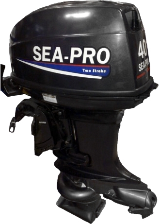 2х-тактный лодочный мотор SEA PRO Т 40JS&E водометный Обзор-Фото 1