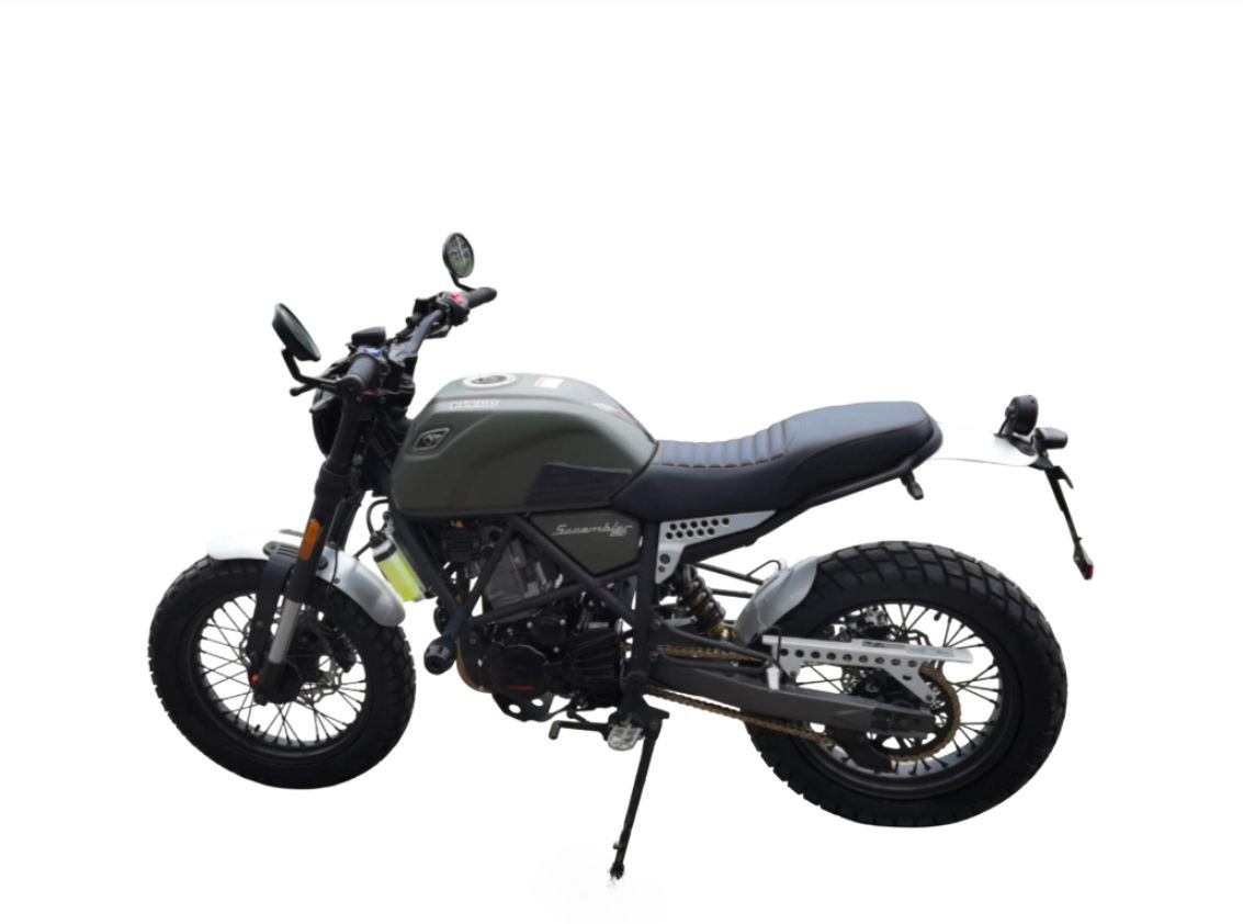 Мотоцикл FUEGO Scrambler Lux 300 Фото 1 Мотоцикл FUEGO Scrambler Lux 300 Обзор-Фото 1