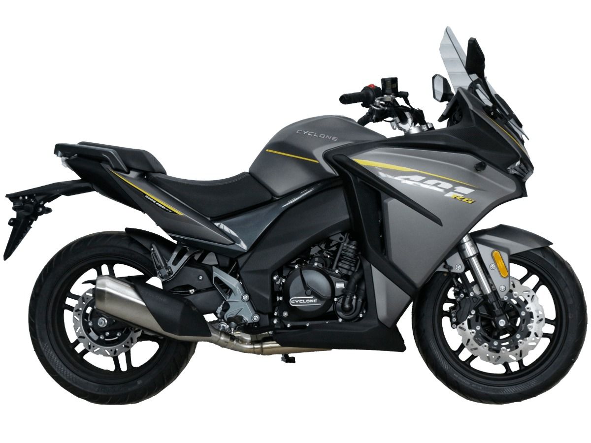 Мотоцикл CYCLONE RG401 (SR400GS-B)ТУРЭНДУРО Фото 1 Мотоцикл CYCLONE RG401 (SR400GS-B)ТУРЭНДУРО Обзор-Фото 1