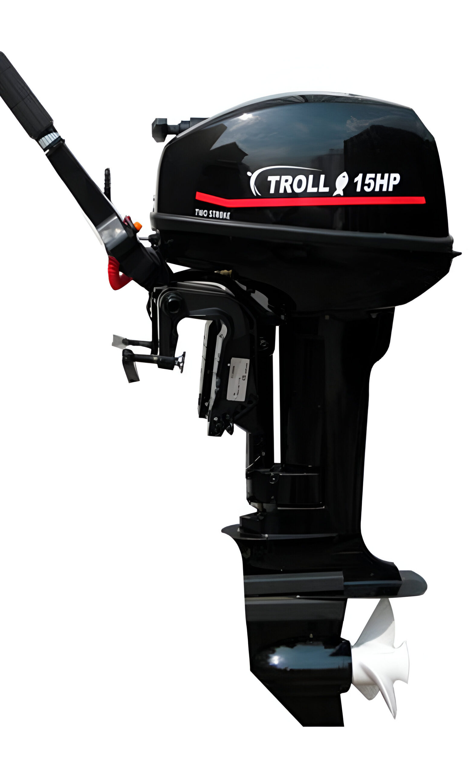 2х-тактный лодочный мотор TROLL T 15 S Фото 1 2х-тактный лодочный мотор TROLL T 15 S Обзор-Фото 1
